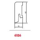 Leiste 16/60mm Eiche ged. Coupal