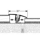 Combi + Übergangsprofil PF888 7-17mm silber