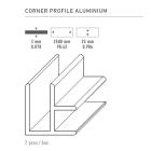 SwissClic Corner Prof. WS Alu Elox 25250