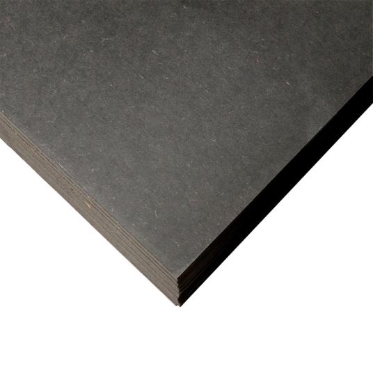 MDF E1 Schwarz 19mm