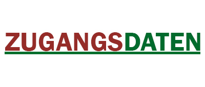 Zugangsdaten Onlineshop